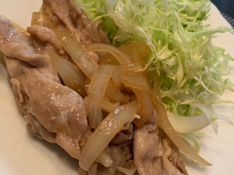 ♡簡単！梅酒を使った柔らかお肉炒め♡